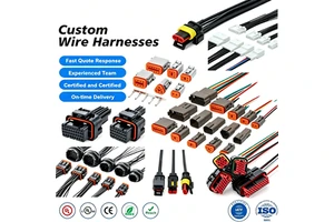 China Factory Custom Wire Harness Special Cable Professional Cable Assembly Manufacturer for Automotive Industrial Equipment