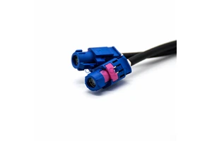 LVDS Coaxial Cable 1M With 4Pin C Code Jack To Jack HSD Connector High Speed Data Automobile Cables