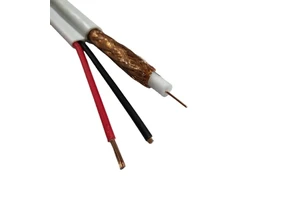 2026 New Factory Price Direct Supply RG59+2DC Security CCTV Camera Cables 6 with Power Wires Coaxial Cable 6