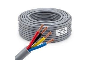 Factory Direct RVV Flexible Copper Multi-core 2/10 Core 0.5/10mm PVC Sheathed Power Control Cable for Home & Industrial Use