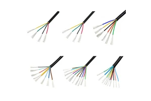 American Standard 2464 Multi-Core Shielded Copper Control Cable Flexible PVC Insulated IP68 Rated Low Voltage Wire for