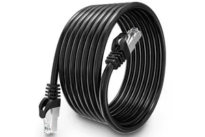Outdoor Cat6a Waterproof Rj45 Patch Cord Cat6 SFTP Shielded Ethernet Cable 5m 10m 20m 30m Length Network Cables