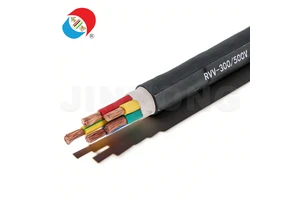 RVV Multi-Core Flexible Electrical Cable for Equipment Power and Control Wiring