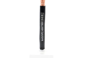 N-KVVP2 450/750V Unarmoured Fire Resistant Multi-core Cu Core Control Cable for Digital Applications