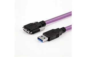 USB 3.0 Locking Cable for Industrial Camera 5Gbps High Speed Machine Vision Cable