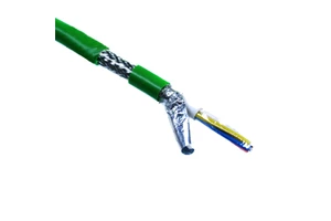 Industrial Certified HDPE Insulation 150 Ohm 22AWG Home Automation Braided KNX Bus Cable