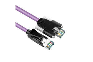 Industrial Camera CCD Network Cable Cat6A Drag Chain Gige High Flexibility Drag Chain Gigabit Cable with Lock