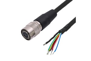 Industrial Camera Power Cable Hirose 6 Pin Female Hr10a Circular Connector Hr10a-7p-6s Cable For Ccd Camera And Lens