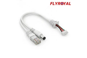 Professional Custom RJ45 DC Network Power Integrated Cable IP Camera Wire Harness for CCTV System Cable Assembly