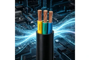 Industrial Standard 3 Core 10mm2 Copper Wire Cable for Large Scale Power Distribution System