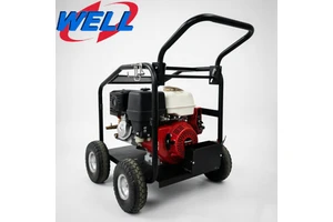 WEITE 1411A 18HP Gasoline Pressure Washer 350Bar 5075PSI Industrial Power Washer 19LPM 5GPM High Flow Mobile Cleaner