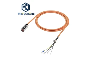 Servo Motor Power Cable 6FX3002-5CL02-1AF0 10m Pre-Assembled With Connectors for Industrial Automation CNC System