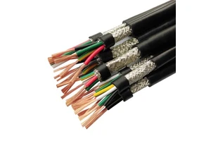 KINGYEAR 300/500V Shielded Copper Conductor PVC Flexible Multicore Electric Control Cable 1.5mm2-10mm2 for Instrumentation