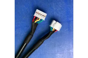 HY2.0 Terminal Cable 6P 6-Core Single-End Multi-Core Sheathed 24AWG Pure Copper Conductor PVC Custom Processing for Machines