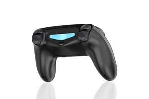 GAMINJA 6-axis Motion Sensor 4 Dual Sensitive Joystick with Charging Cable BT Wireless Game Controller for Pc Ps4 Pro