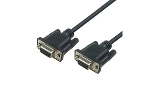 DB9 Female to Female RS232 Serial Extension Cable 9 Pin 1:1 Straight Through for Modem Printer 1m