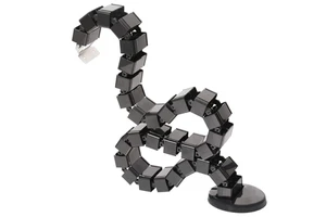 Durable PE Spiral Wrapping Cable Spine Flexible 68mm Inside Diameter Desk Cable Management Vertebrae Sleeving