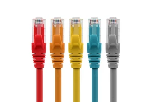 Factory Round/Flat Cat5E Cat6 Rj45 Patch Cord Ethernet Network Cable Patch Cord Price