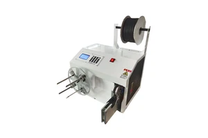 Sinrad SR-9028 Factory Price Cable Shape Winding Wire Binding Strapping Coil Machine Tying Tool Semi-Automatic AC220V 300W Best