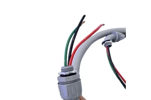 Air Conditioner OEM Wire 1/2" X 6FT(1.83m) Electric Power Whips HVAC Standard Electrical Wires with Fitting UL Steel AC