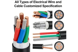 Wholesale All Types of Electrical Wire and Cable Customized Specification Manufacturer