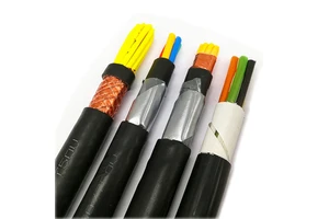 RVVP CE Low Voltage Multi-Core Copper Conductor Shielded Control Cable PVC Sheath for Construction Use Customized Size