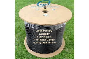Wholesale Cat5e UTP Outdoor LAN Cable 305m Box Custom Package Weather Resistant Cable First-hand Factory Supply