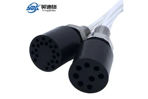 High-current YingDiGe YDG-HCC-3-M/F-S/C Deep Sea Waterproof Underwater Connector 3 Pin Male Cable IP68 Standard