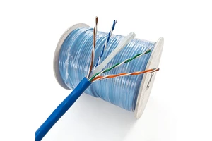 SFTP Exterior Network Extension 300 Meter Outdoor Double CAT6 Cable 305m UTP CCA Solid Full Copper 4 Pairs Cat6A