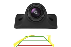 Car Backup Camera with Dynamic Trajectory Guide Line AHD1080P Reverse Rear View Cam Adjustable Fisheye Lens 170 Degree Wide View