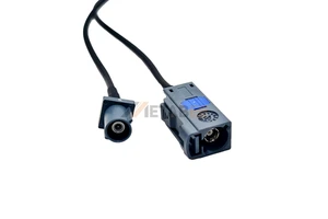 Custom Length Fakra Connector Cable Assembly For Vehicle Infotainment Navigation And Diagnostic Applications