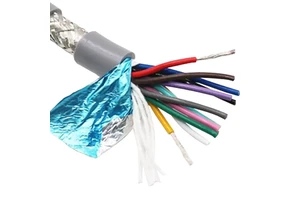 Multi Core Control Cable 14 16 18 20 22 Core Shield Cable Wire Liycy Jz oz 0.3 0.5 0.75 1 mm Shielded Braid Flex Sensor Kabel