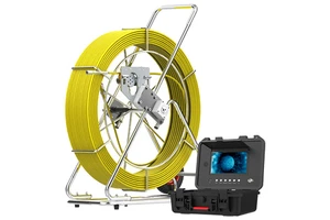 80m 9MM Cable 9 Inch DVR Sewer Pipe Inspection Camera System 23mm 1000TVL Night Vision CMOS Sensor with Meter Counter
