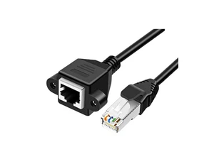 Ethernet Extension Cable Cat6 LAN Cable Extender Cat 6 RJ45 Network Patch Cord Male to Female Connector