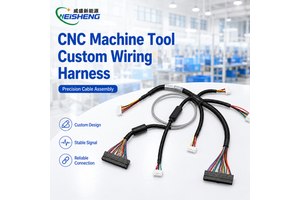 Custom CNC Machine Wiring Harness Servo Motor Sensor Shielded Cable OEM