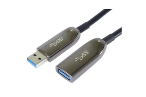 50m USB 3.0 AOC Male to Female Extension Cable 5Gbps for Machine Vision, Industrial Cameras & Pro-AV Integration (10m-50m)