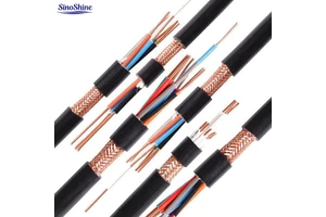 RVVP Signal Sheath Wire Multi-core Control Cable Copper Conductor XLPE Insulation Low Voltage Outdoor Marine Fireproof