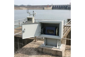 Shelok Low Power Float Driven Water Level Transmitter 10-40m Range Digital Parallel Interface for Flood Control