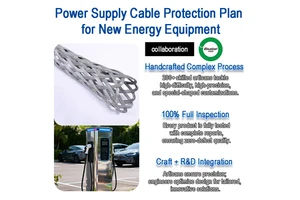 New Energy Charging Station Galvanized Stainless Steel Cable Wire Rope Assembly Welding AiSi Anti-cut Protective Net