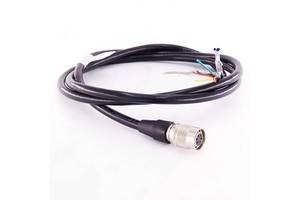 Industrial Camera Cable Basler Trigger Line 6-core Shielded Power Cable Hirose Hr10a-7p-6s