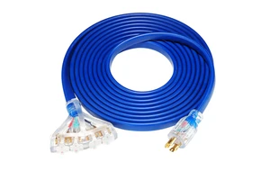 POWER CORDS Manufacturers Supply American Standard L14-30P/5-20R*4 Broom Plug 20 Amp Three-core Generator Extension Cord