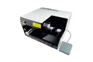 JCW-322D Electronic Wire Cable Shield Braid Brushing And Twisting Machine Max. 8mm Wire Size Cable Manufacturing Equipment