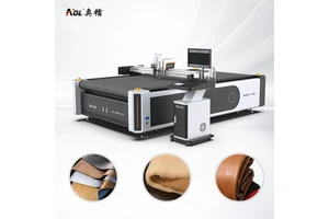 Industrial CNC Leather Bag Shoe Garment Genuine Leather Cutting Machine