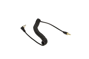 PC-3.5MM Camera Flashes Accessories 3.5mm to Male PC Flash Sync Cable Screw Lock for Trigger Studio Light