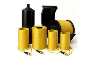 Ultra Lightweight 3km Outdoor Portable Optical Fiber Spool High Tensile Strength Waterproof Cable