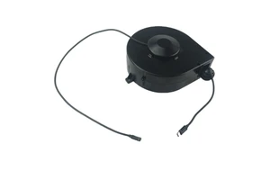 DYH DYH-1703 Small Automatic Retractable Cable Reel Extension Cords RJ45 Cat6 Ethernet Network Cable 7m Auto Locking Anti-Fire