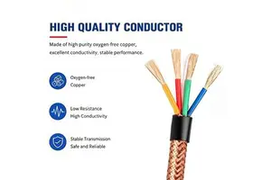 RVVP Shielded Cable | Flexible Multi-Core Copper PVC Insulated High EMI Resistance ISO CE Industrial Instrumentation Signal