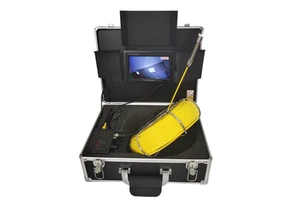 20 Meter Underground Fibreglass Cable 17mm Probe Drain Pipe Inspection Sewer Camera with 7In Monitor