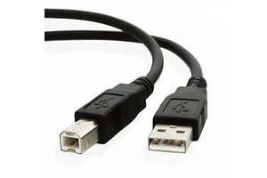 Hot Selling Black 1m USB 2.0 Type B Pure Copper Braid PVC Jacket Fast Charging Camera Printer Scanner 24AWG Data Transfer Cable