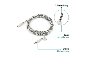 Industrial Water Leak Detection Cable Lightweight 22g Per M Custom Length For Control Panel Water Leak Detector Rope